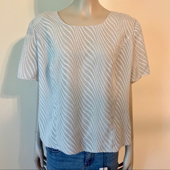 Rachel Zoe Textured Top - Picture 1 of 4